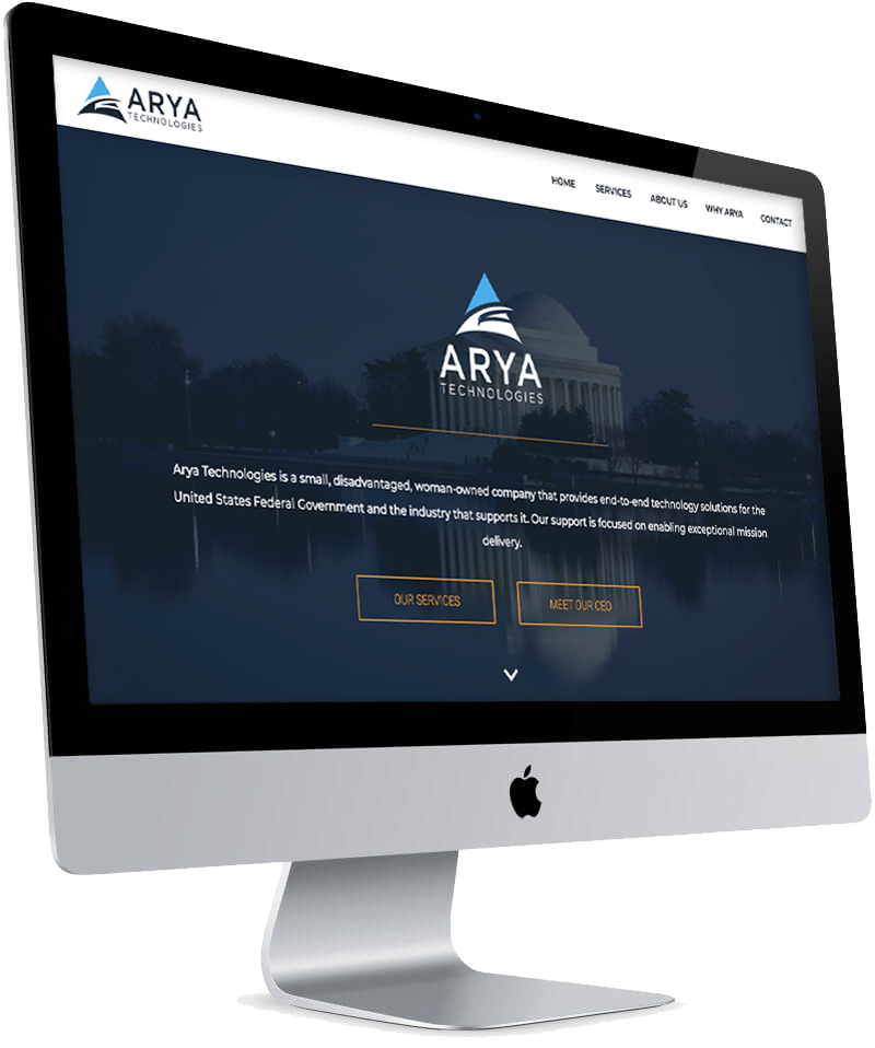 Arya Technologies Website